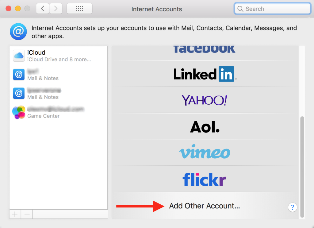 Add Mail Account