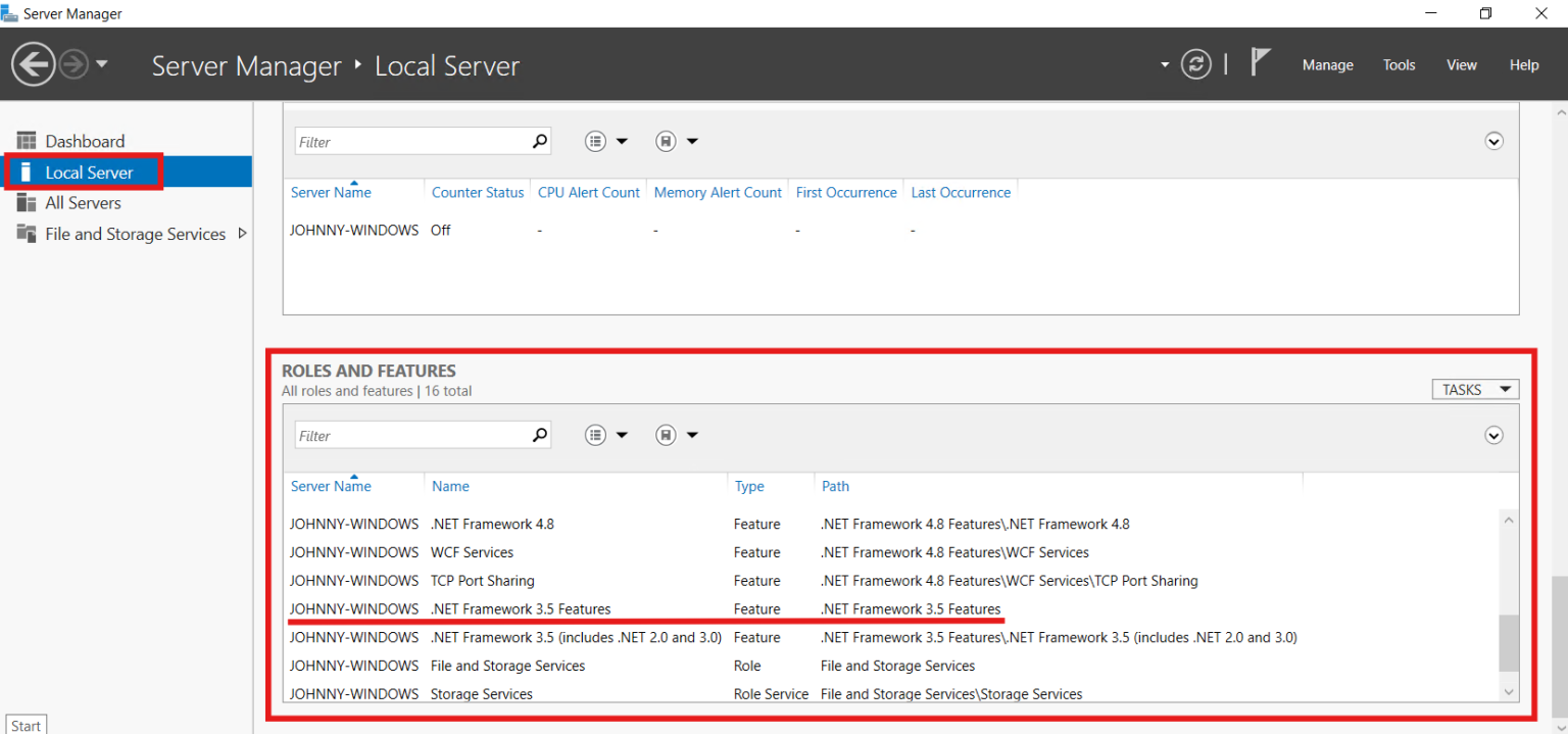 Net Frame Server How to enable .NET Framework 3.5 using Server Manager in Windows Server ...