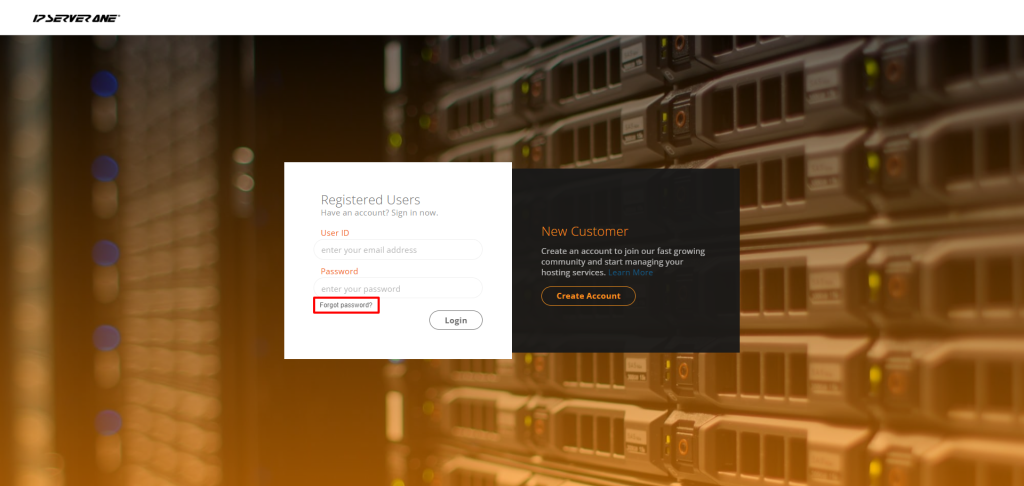 How to reset or update IPServerOne customer portal password - IPSERVERONE